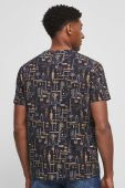 Бавовняна футболка Medicine чоловічий колір чорний візерунок (3368057)