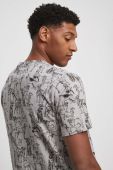 Бавовняна футболка Medicine колір сірий з принтом (3400289)