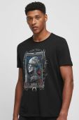 Бавовняна футболка Medicine колір чорний з принтом (3390091)