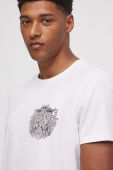 Бавовняна футболка Medicine колір білий з принтом (3406404)