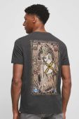 Бавовняна футболка Medicine колір сірий з принтом (3406408)