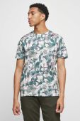 Бавовняна футболка Medicine чоловічий колір бежевий візерунок (3440208)