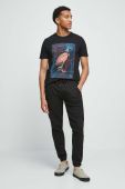 Бавовняна футболка Medicine чоловічий колір чорний з принтом (3440087)