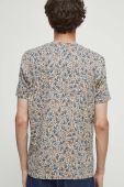 Бавовняна футболка Medicine колір бежевий візерунок (3468550)