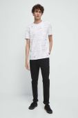 Бавовняна футболка Medicine колір білий візерунок (3456304)