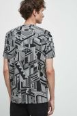 Бавовняна футболка Medicine колір сірий візерунок (3456309)