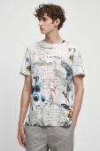 Бавовняна футболка Medicine колір бежевий візерунок (3456232)