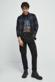 Бавовняна футболка Medicine колір чорний з принтом (3503034)