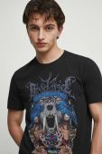 Бавовняна футболка Medicine колір чорний з принтом (3503034)