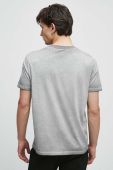 Бавовняна футболка Medicine колір сірий з принтом (3502939)