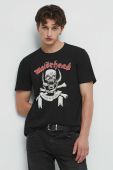 Бавовняна футболка Medicine колір чорний з принтом (3532191)