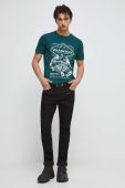 Бавовняна футболка Medicine колір зелений з принтом (3573022)