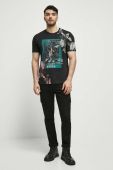 Бавовняна футболка Medicine колір чорний з принтом (3592531)