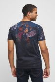 Футболка Medicine чоловічий колір синій візерунок (3608759)