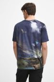 Бавовняна футболка Medicine чоловіча візерунок колір барвистий