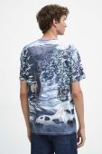 Бавовняна футболка Medicine чоловічий візерунок колір барвистий (3685402)