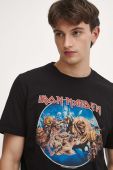 Бавовняна футболка Medicine чоловічий колір чорний з принтом (3685327)