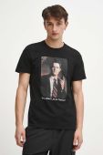 Бавовняна футболка Medicine чоловічий колір чорний з принтом (3685342)