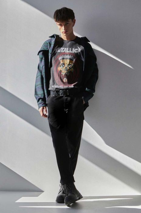 Бавовняна футболка Medicine чоловічий колір чорний з принтом (3685347)