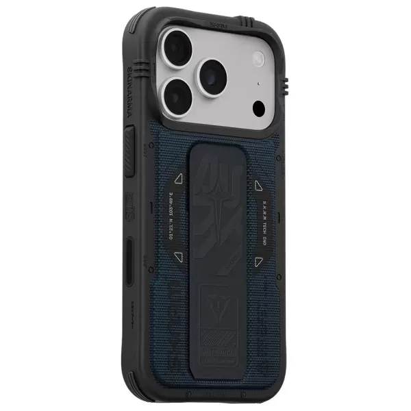 Протиударний чохол з підставкою Skinarma Phantom with MagSafe Blue для iPhone 18 Pro | 17 Pro (SK-2026IPP6.3-PHTM-BLU) фото 2