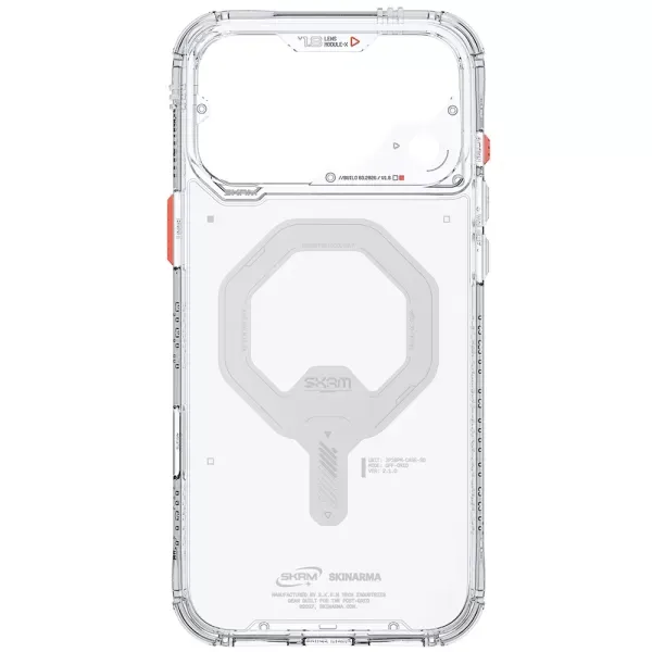 Протиударний чохол Skinarma Saido with MagSafe Clear для iPhone 18 Pro Max | 17 Pro Max (SK-2026IPP6.9-SDOMS-CLR) фото 3