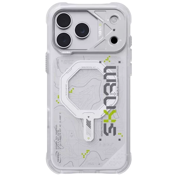 Протиударний чохол Skinarma Sonar with MagSafe White для 18 Pro Max | 17 Pro Max (SK-2026IPP6.9-SONAR-WHT)