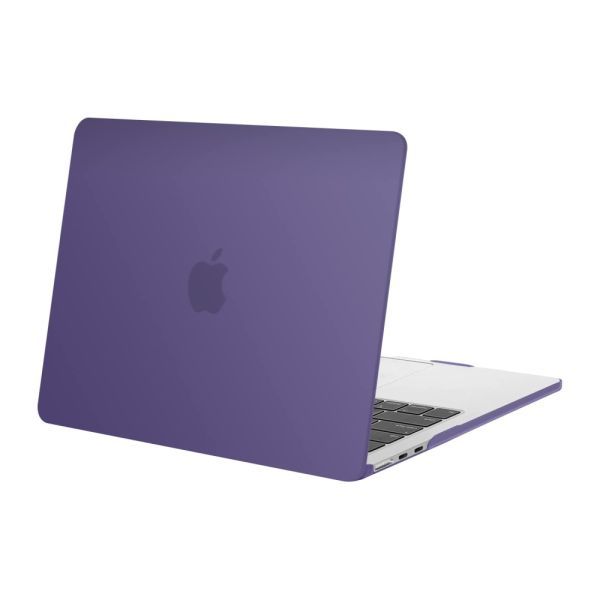 Пластиковий чохол CasePro Soft Touch Matte Purple для MacBook Air 13.6” M5 | M4 | M3 | M2 (2026 | 2025 | 2024 | 2022)
