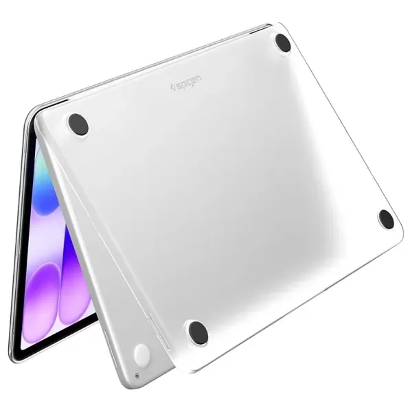 Чохол Spigen AirSkin Frost Clear для MacBook Neo 13” A18 Pro (2026) (ACS11543) фото 3