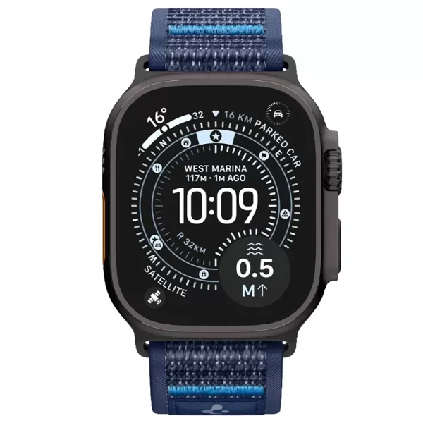 Ремінець Spigen Athlex Air 2 Active Navy для Apple Watch 49мм | 46мм | 45мм | 44мм (AMP10608)