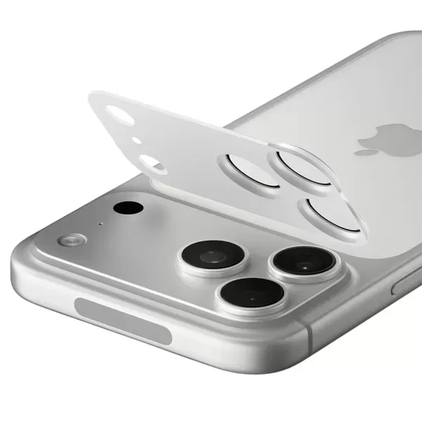 Захисне скло для камери Spigen Glass tR EZ Fit Optik Pro XL Silver для iPhone 18 Pro Max (AGL12042) (1 шт.) фото 3