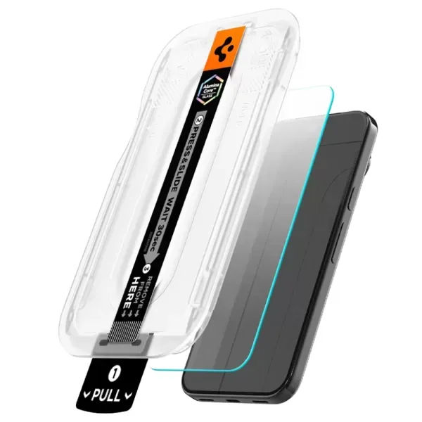 Захисне скло Spigen Glas.tR EZ Fit Pro Screen Protector Clear для Google Pixel 11 Pro | 11 (AGL11480) (2 шт.) фото 2