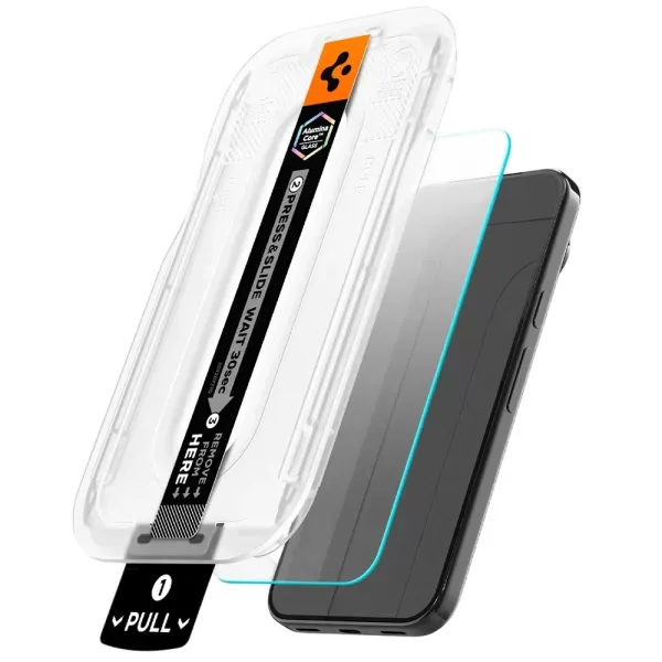 Захисне скло Spigen Glas.tR EZ Fit Pro Screen Protector Clear для Google Pixel 11 Pro XL (AGL11485) (2 шт.) фото 3