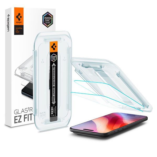 Захисне скло Spigen Glas.tR EZ Fit Transparency (2 шт.) для iPhone 17 Air (AGL09861)