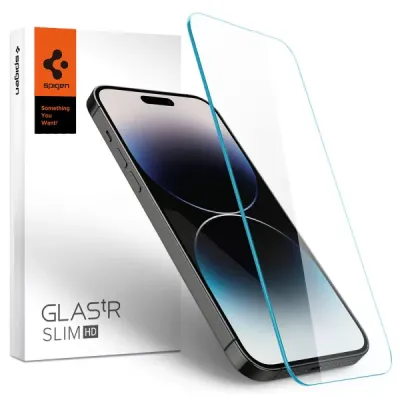 Захисне скло Spigen Glas.tR Slim HD Sensor Protection 1шт. Clear для iPhone 14 Pro Max (AGL05210)