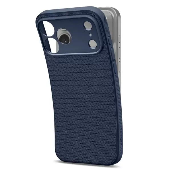 Чохол Spigen Liquid Air Navy Blue для iPhone 18 Pro Max | 17 Pro Max (ACS12112) фото 2