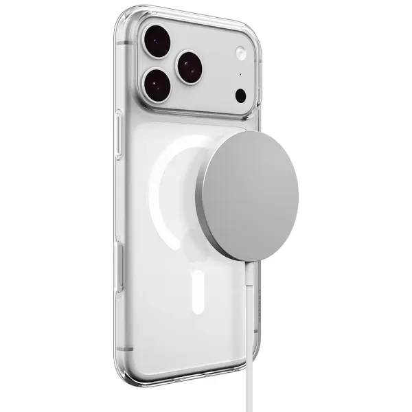 Прозорий чохол Spigen Liquid Crystal MagSafe Clear White для iPhone 18 Pro Max | 17 Pro Max (ACS12143) фото 3