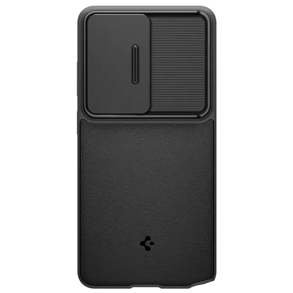 Чохол із захистом камери Spigen Optik Armor Black для Samsung Galaxy S26 Ultra (ACS10687)