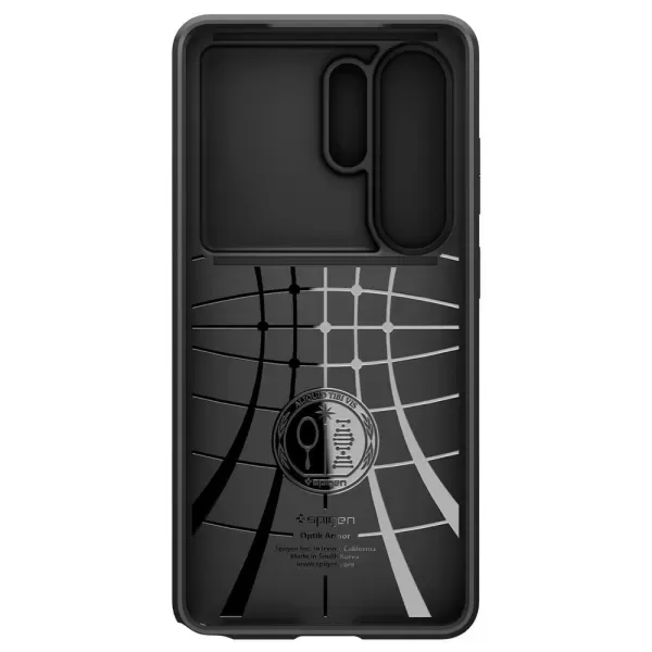 Чохол із захистом камери Spigen Optik Armor Black для Samsung Galaxy S26 Ultra (ACS10687) фото 3