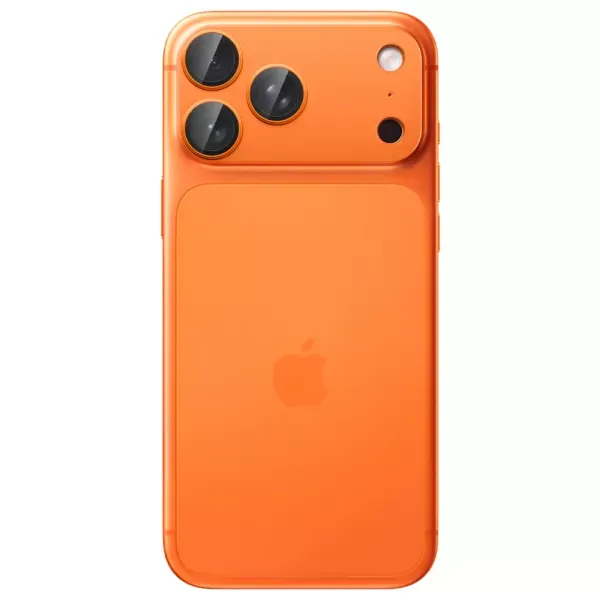 Захисне скло для камери Spigen Optik Pro XL EZ Fit Orange для iPhone 17 Pro (AGL10645)