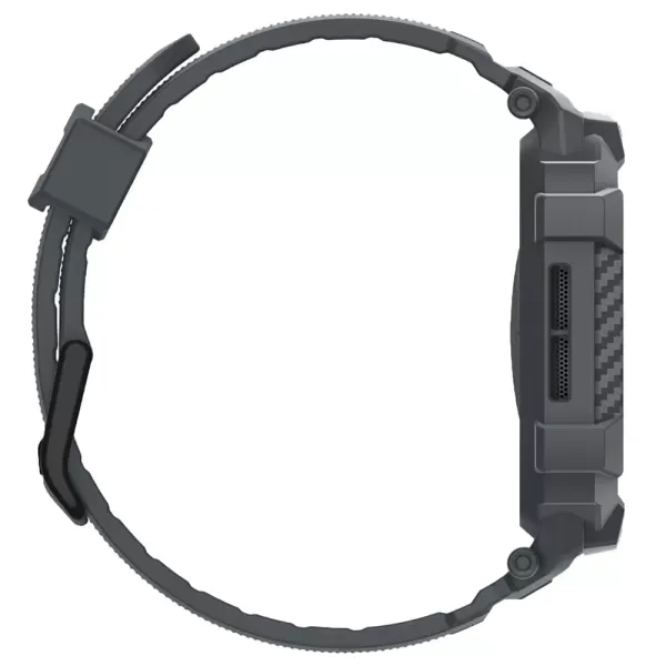 Протиударний чохол-ремінець Spigen Rugged Armor Pro 2 Dark Gray для Apple Watch 11 | 10 (46mm) (ACS10504) фото 3