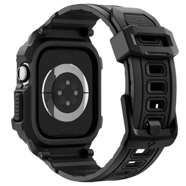 Чохол-ремінець Spigen Rugged Armor Pro 2 Matte Black для Apple Watch 11 | 10 (42mm) (ACS10494) фото 2