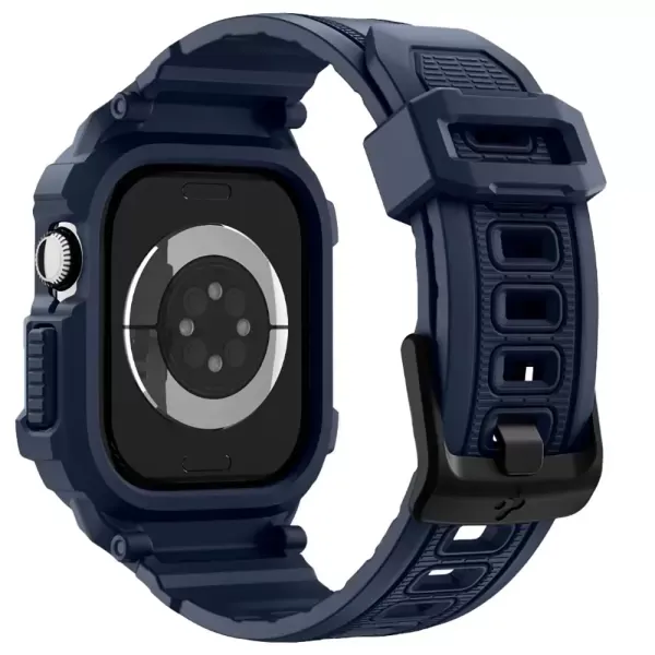 Чохол-ремінець Spigen Rugged Armor Pro 2 Navy Blue для Apple Watch 11 | 10 (42mm) (ACS10495) фото 2