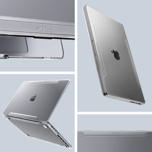 Чохол-накладка Spigen Thin Fit Crystal Clear для MacBook Pro 14” M5 | M4 | M3 | M2 | M1 (2021-2026) (ACS04212) фото 2