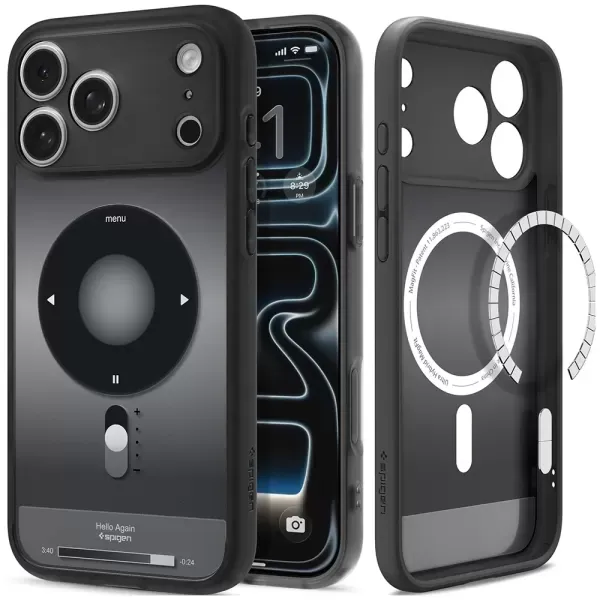 Чохол Spigen Ultra Hybrid Classic MagSafe Classic Black для iPhone 18 Pro Max | 17 Pro Max (ACS12131) фото 2