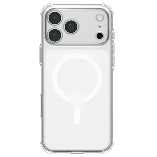 Прозорий чохол Spigen Ultra Hybrid MagSafe Clear White для iPhone 18 Pro Max | 17 Pro Max (ACS12118)