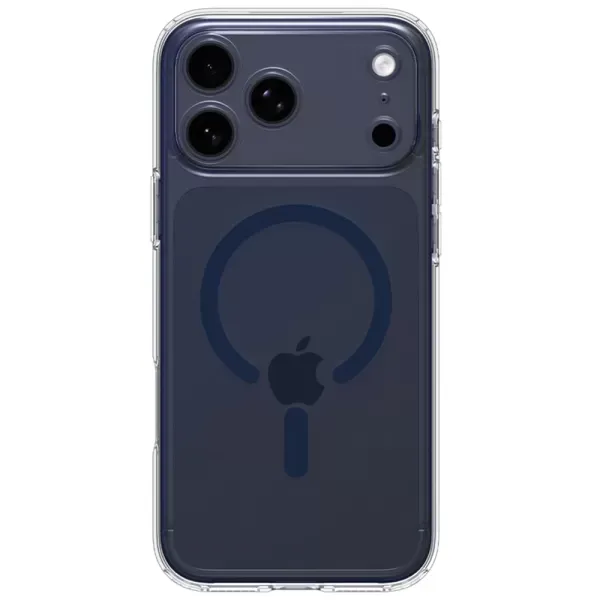 Чохол Spigen Ultra Hybrid MagSafe Clear Deep Blue для iPhone 18 Pro | 17 Pro (ACS11111)