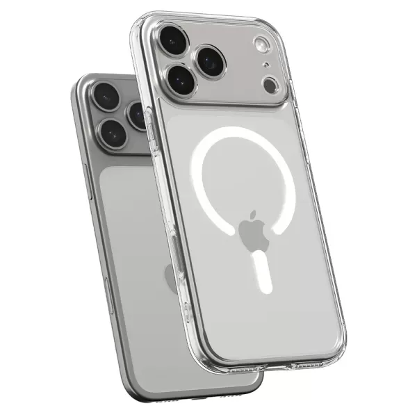 Прозорий чохол Spigen Ultra Hybrid MagSafe Clear White для iPhone 18 Pro Max | 17 Pro Max (ACS10282) фото 3