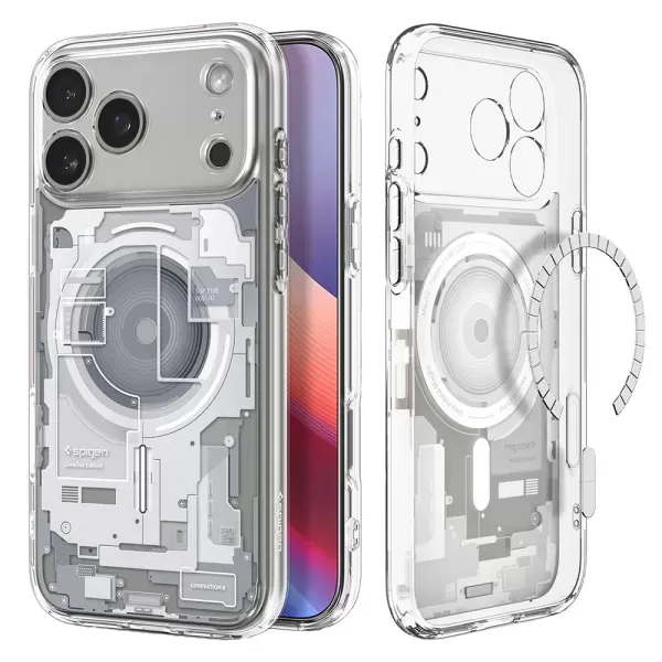Чохол Spigen Ultra Hybrid MagSafe Zero One White для iPhone 18 Pro Max | 17 Pro Max (ACS10287) фото 2