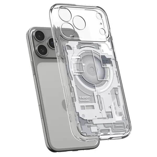 Чохол Spigen Ultra Hybrid MagSafe Zero One White для iPhone 18 Pro Max | 17 Pro Max (ACS10287) фото 3