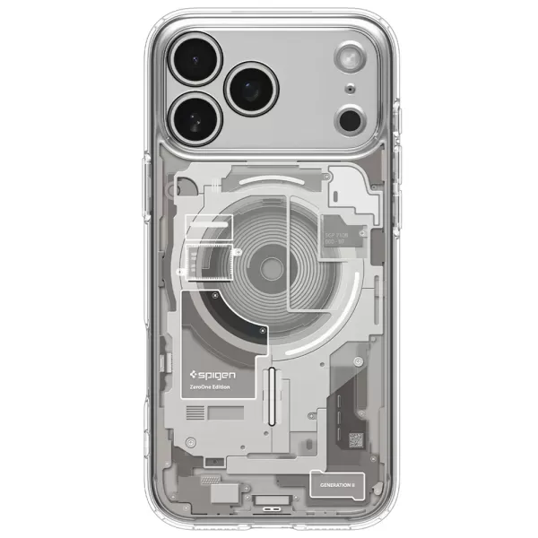Чохол Spigen Ultra Hybrid Zero One MagSafe Natural Titanium для iPhone 18 Pro Max | 17 Pro Max (ACS12127)